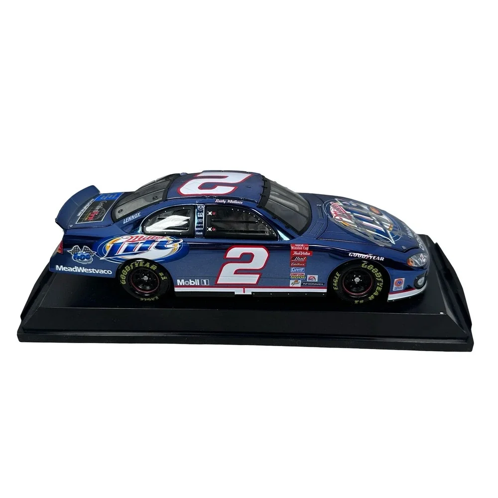 Rusty Wallace Signed 2003 Miller Lite Dodge 600th Consecutive Start 1 of 1008